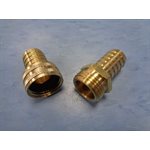 UNION EN LAITON 3 / 4" INSERTION X 3 / 4" HOSE À JARDIN