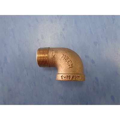 COUDE 90° 3 / 4" MÂLE X FEMELLE LAITON