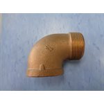 COUDE 90° 1 1 / 2" MÂLE X FEMELLE LAITON