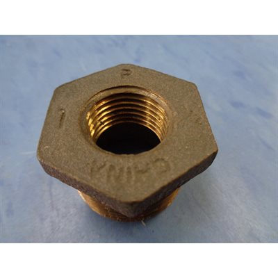 BUSHING RÉDUITE 1" X 1 / 2" LAITON