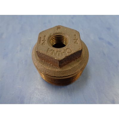 BUSHING RÉDUITE 1 1 / 4" X 1 / 4" LAITON