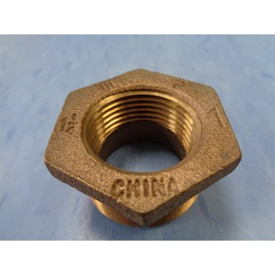 BUSHING RÉDUITE 1 1 / 4" X 1" LAITON