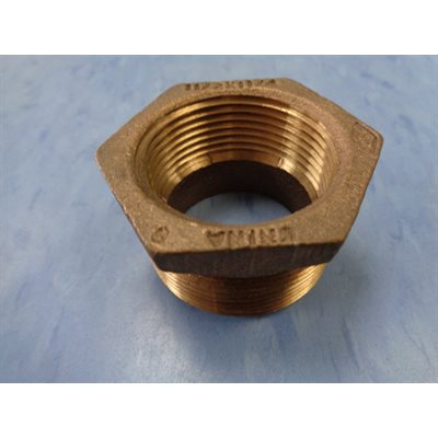 BUSHING RÉDUITE 1 1 / 2" X 1 1 / 4" LAITON