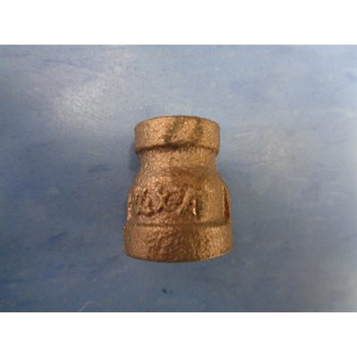 MANCHON RÉDUIT 1 / 4" X 1 / 8" LAITON