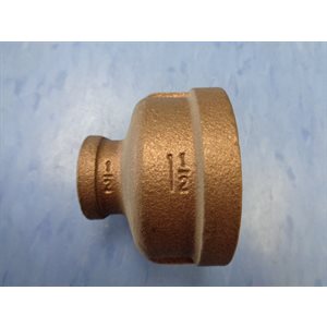 MANCHON RÉDUIT 1 1 / 2" X 1 / 2" LAITON