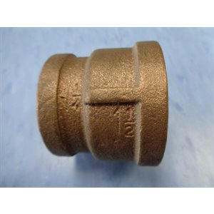 MANCHON RÉDUIT 1 1 / 2" X 1 1 / 4" LAITON