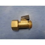 SOUPAPE À BILLE 3 / 4" MÂLE X FEMELLE HOSE À JARDIN