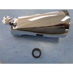 BEC DE BAIN CHROME AJUSTABLE AVEC INVERSEUR