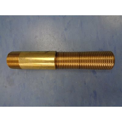 MAMELON 1 / 2" X 4 1 / 2" LAITON AJUSTABLE POUR BEC DE BAIN