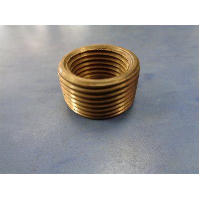 BUSHING RÉDUITE COURTE 3 / 4" X 1 / 2" LAITON