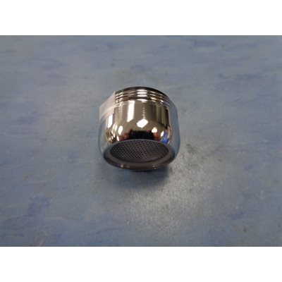 AÉRATEUR RÉG. POUR BEC DE ROB. MÂLE ET FEMELLE CHROME