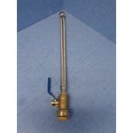 VALVE 3 / 4" PUSH-FIT AVEC TUY. FLEX. X 3 / 4'' FEMELLE POUR CH-