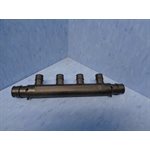 NOURRISSE 3 / 4" 4 SORTIES 1 / 2" AQUAPEX PLASTIQUE NOIR