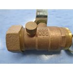 VALVE À BOULET 3 / 4" COMP.+ DRAIN