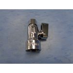 VALVE CHROMÉE 1 / 2" FEMELLE X 3 / 8" COMP